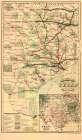 GrayS Railroad Map - 1877 Art Print by Unknown