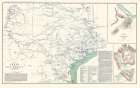 Texas, New Mexico - US War Dept 1857 Art Print