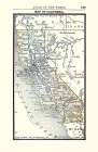 California - Alden 1886 Art Print