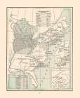 Constitution Ratification - Cram 1892 Art Print