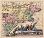 America Septentrionali - 1751 Art Print by Unknown