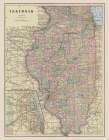 Illinois - Cram 1892 Art Print