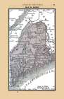 Maine - Alden 1886 Art Print