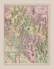 Nevada - Cram 1892 Art Print