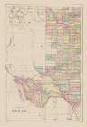 Western Texas - Cram 1892 Art Print