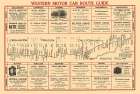Western Motor Car Route Guide - 1915 Art Print by Unknown