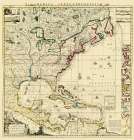 Amerique Septentrionale - Popple 1733 Art Print