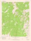 Canaan Peak Utah Quad - USGS 1964 Art Print
