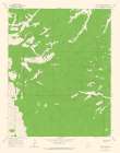Death Ridge Utah Quad - USGS 1964 Art Print