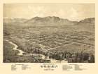 Ogden Utah - Glover 1875 Vintage Print