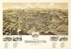 Bedford Virginia - 1891 Art Print by Unknown
