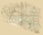 Louisa County Virginia - 1860 Art Print by Unknown