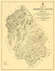 Madison County Virginia - Hotchkiss 1866 Vintage Print