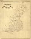 Rappahannock County Virginia - Hotchkifs 1867 Art Print