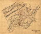 Roanoke County Virginia 1860 Art Print by Unknown