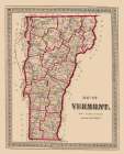 Vermont - Burgett 1876 Art Print by Burgett