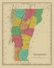 Vermont - Finley 1831 Art Print