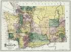 Washington Territory - Olympia - Page 1886 Art Print