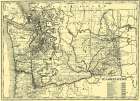 Washington Railroads - 1892 Art Print by Unknown