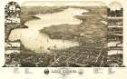 Lake Geneva Wisconsin - Poole 1882 Art Print