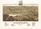 Medford Wisconsin - Norris 1885 Vintage Print