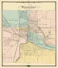 Watertown Wisconsin - Snyder 1878 Art Print