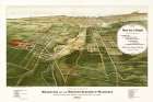 Wauwatosa Wisconsin - Marr 1892 Vintage Print