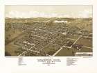 Waupun Wisconsin - Norris 1885 Vintage Print