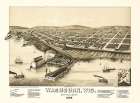 Washburn Wisconsin - Norris 1886 Vintage Print