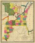 Wisconsin Territory - Abel 1838 Art Print