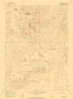 Barlow Gap Wyoming Quad - USGS 1959 Art Print