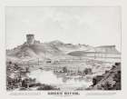 Green River Wyoming - Glover 1875 Vintage Print