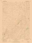 Salt Creek Wyoming Quad - USGS 1968 Art Print