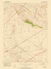 Waltman Wyoming Quad - USGS 1952 Art Print