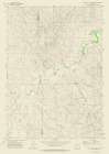 North East Whitetail Creek Wyoming Quad - USGS Vintage Print