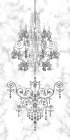 Marcle Chendelier 1 Black & White Print
