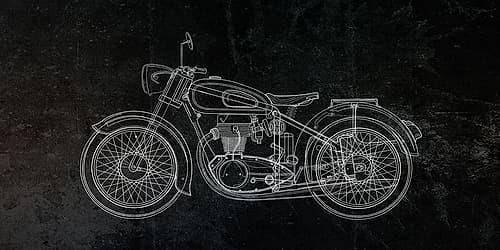 Night Rider Art Print