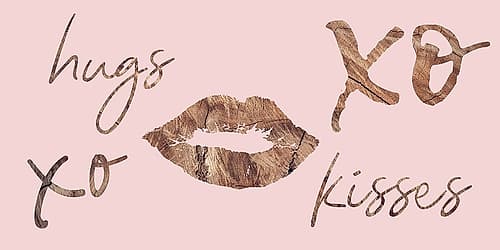 Lip Kiss Art Print