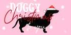 Doggy Christmas Art Print