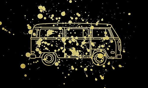 Travel Van 2 Art Print