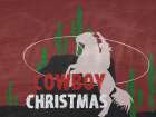 Cowboy Christmas Art Print