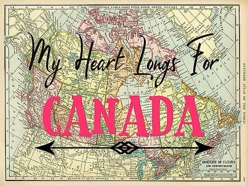 Canada Travels Travel Print