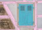 Retro Door Art Print