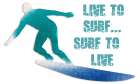 Surf Guy Art Print