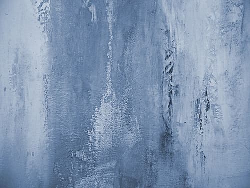 Blue Caribbean Paint Art Print