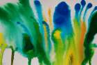 Painted Canvas 2 Art Print