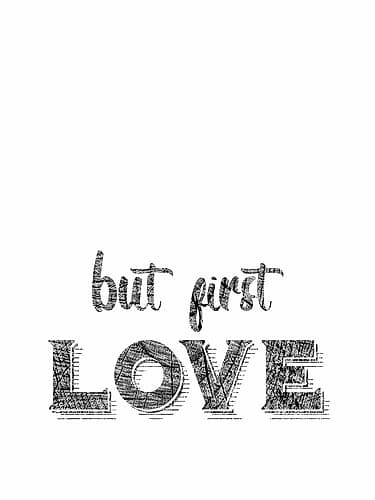 Love First Art Print