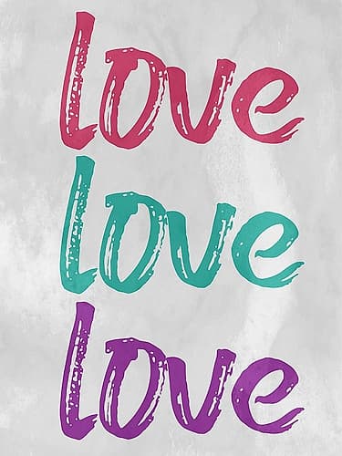Big Love 2 Art Print