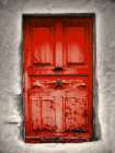 Red Cottage Art Print