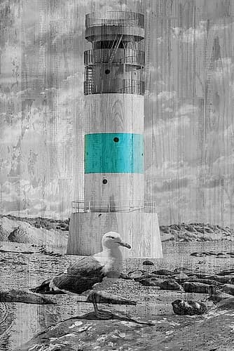 Lighthouse Coastal Print